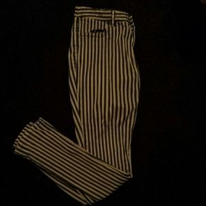 Striped H&M jeans